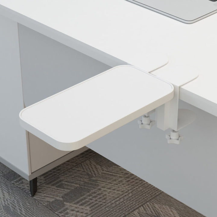 Lisslune | Computer Desk Rotatable Arm(White Wooden Board)