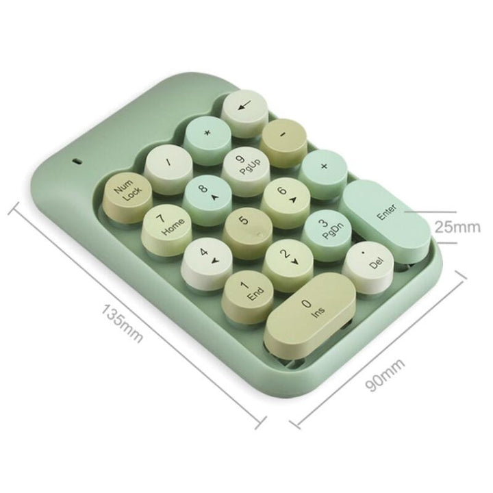 Lisslune | MOFii X910 2.4G 18 Keys 1600 DPI Wireless Numeric Keypad (Black)