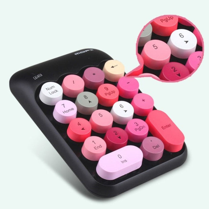 Lisslune | MOFii X910 2.4G 18 Keys 1600 DPI Wireless Numeric Keypad (Black)