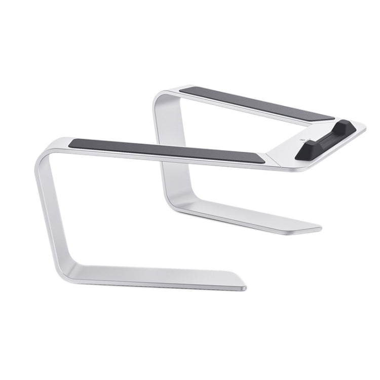 Lisslune | BONERUY P49 Aluminum Alloy Heat Dissipating Laptop Stand Storage Elevated Holder (Silver)
