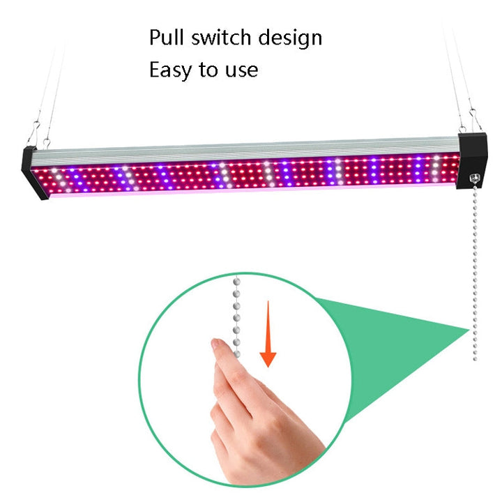 Lisslune | LED growth lamp full spectrum plant light tube, Style: Small double row 100 cm (EU plug)