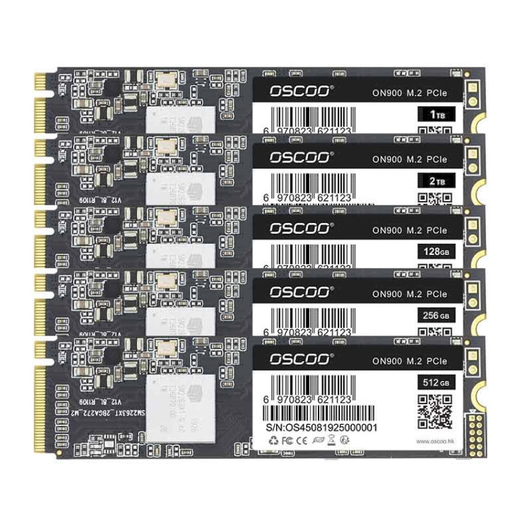 Lisslune | OSCOO ON900 PCIe NVME SSD Solid State Drive, Capacity: 512GB