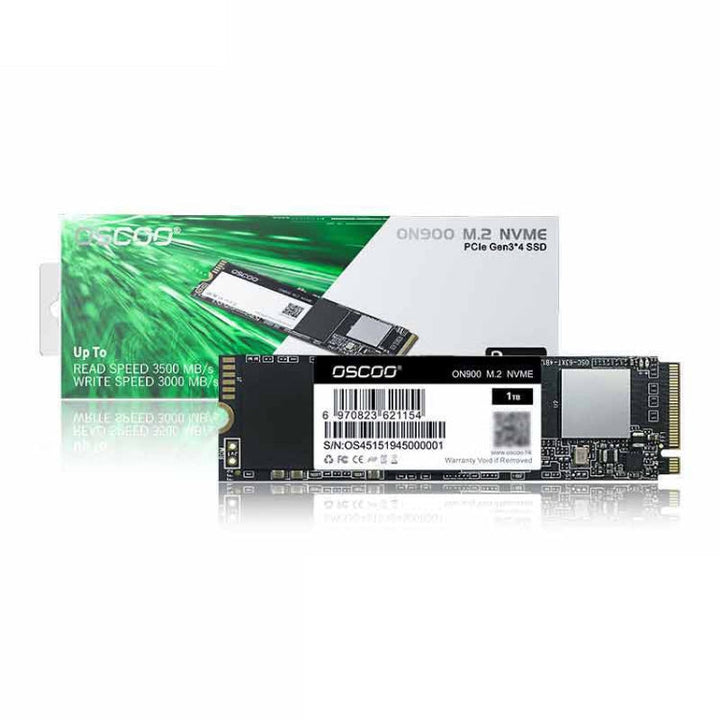 Lisslune | OSCOO ON900 PCIe NVME SSD Solid State Drive, Capacity: 512GB