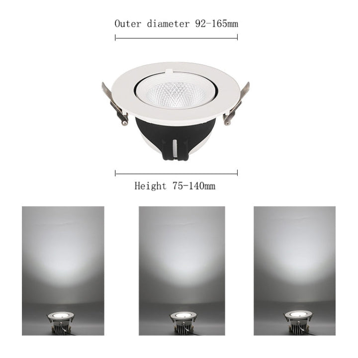Lisslune | 35w Cutout 150mm LED Full Spectrum Plant Growth Light