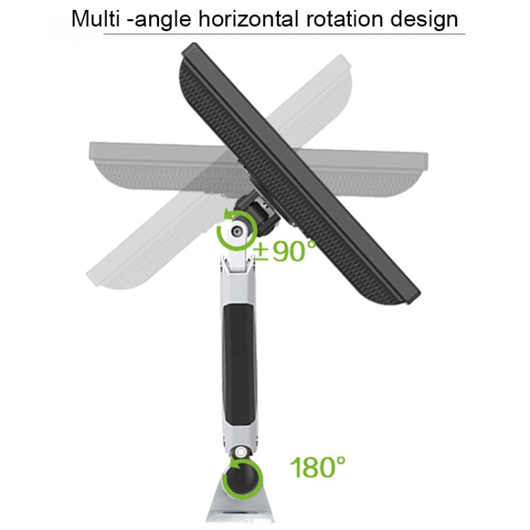 Lisslune | Gibbon Mounts GM111W Wall-Mounted Telescopic Computer Monitor Stand (Factory Color)