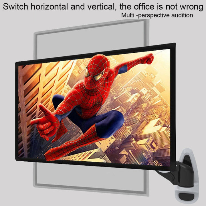 Lisslune | Gibbon Mounts GM111W Wall-Mounted Telescopic Computer Monitor Stand (Factory Color)