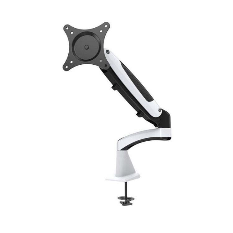 Lisslune | Gibbon Mounts Multifunctional Telescopic Rotating Lift Monitor Stand, Color: GM112FG Perforation White