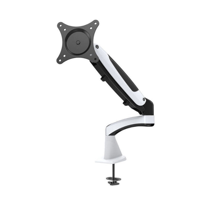Lisslune | Gibbon Mounts Multifunctional Telescopic Rotating Lift Monitor Stand, Color: GM112FG Perforation White