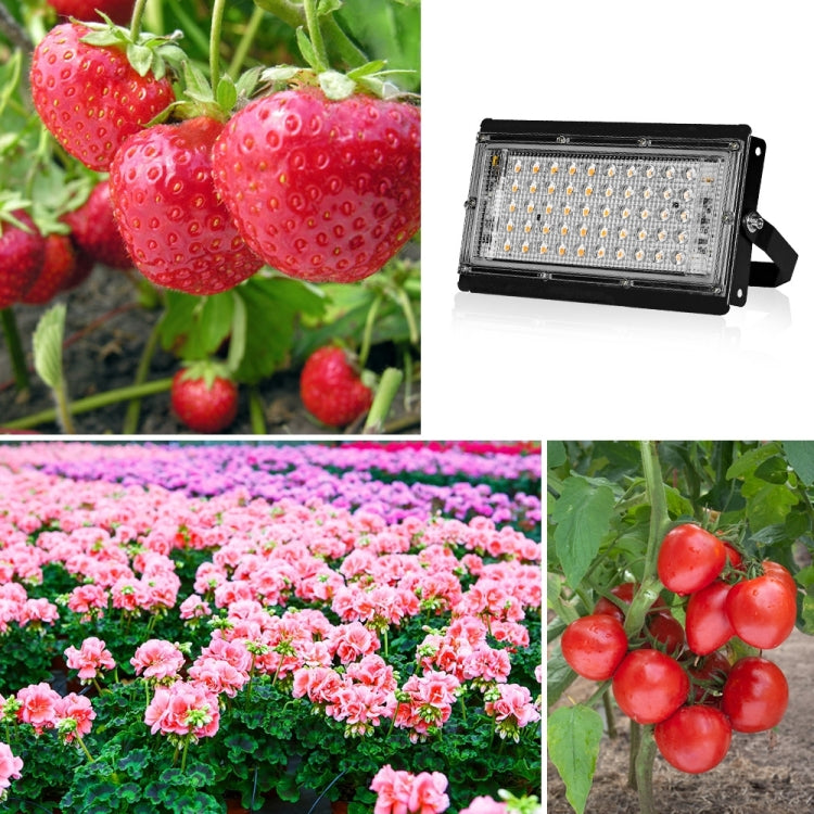 Lisslune | LED Plant Light Full Spectrum Waterproof Grow Light EU Plug 144 Beads 200W