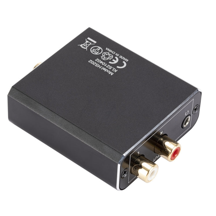 Lisslune | YP018 Digital-to-Analog Audio Converter Host+USB Cable+Optical Cable+Coaxial Cable
