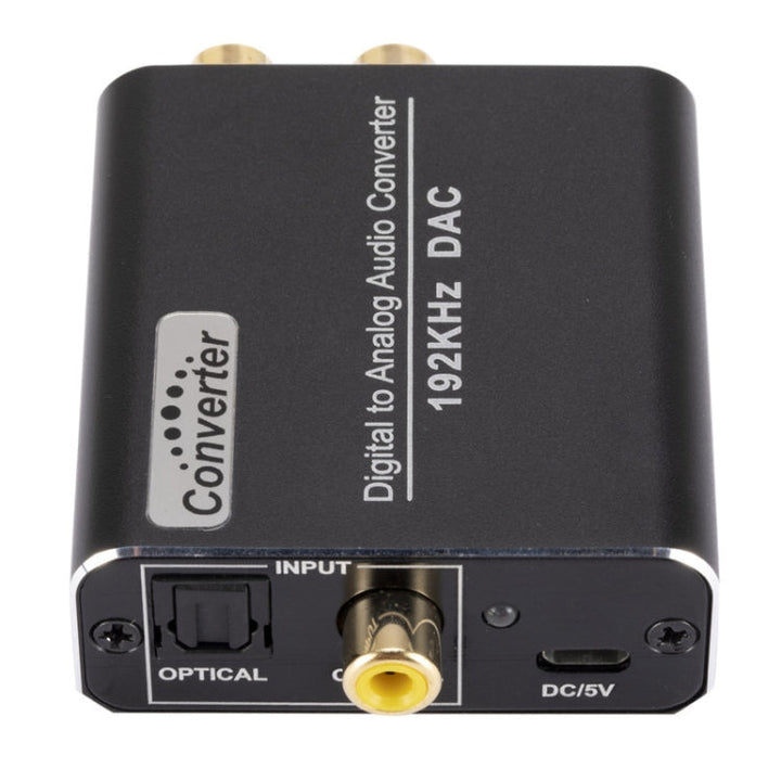 Lisslune | YP018 Digital-to-Analog Audio Converter Host+USB Cable+Optical Cable+Coaxial Cable