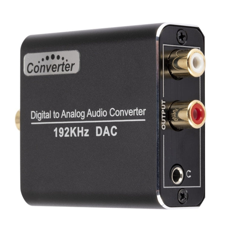 Lisslune | YP018 Digital-to-Analog Audio Converter Host+USB Cable+Optical Cable+Coaxial Cable