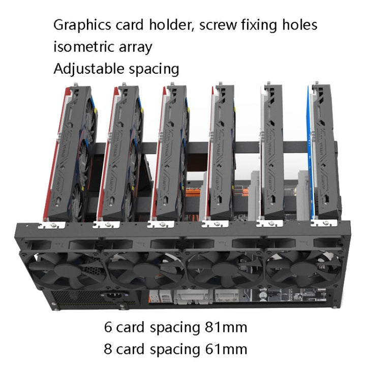 Lisslune | 6K500 6 graphics card holder single power