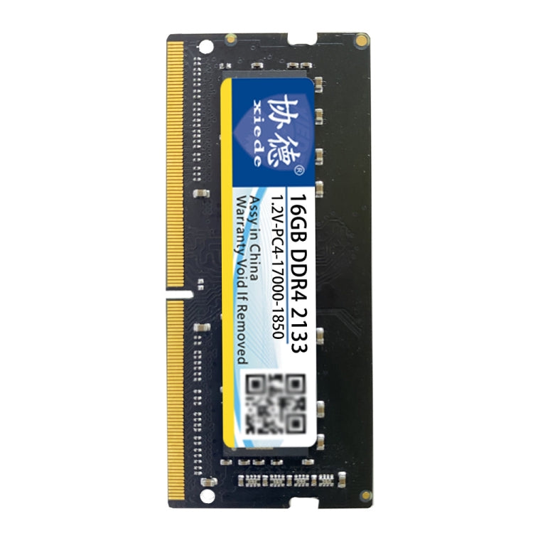 Lisslune | XIEDE X059 DDR4 NB 2133 Fully compatible laptop RAM, Memory capacity: 16GB