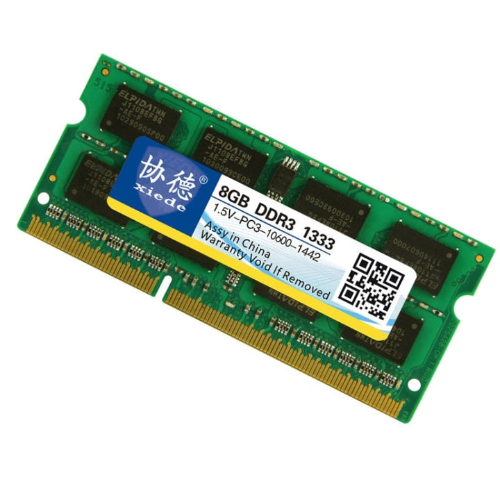 Lisslune | XIEDE X044 DDR3 NB 1333 Full Compatibility Notebook RAMs(8GB)