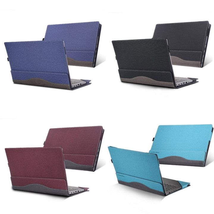 Lisslune | Laptop Leather Anti-Fall Protection Case For HP Envy X360 13-Ag Ar(Navy Blue)