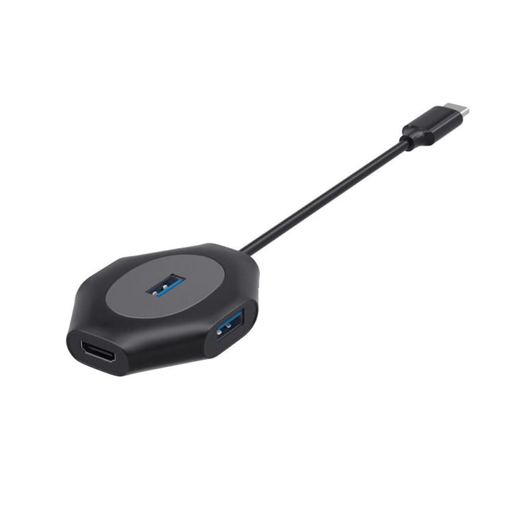 Lisslune | 2 PCS PD Fast Charge Multi-Port USB Docking Station, Number of Interfaces: USB3.0 to USB5V+1xUSB3.0+3xUSB2.0