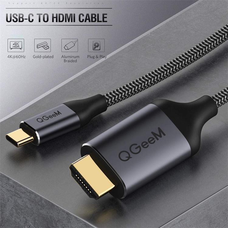 Lisslune | QGeeM QG-UA09 Type-C to HDMI Cable 1.8m