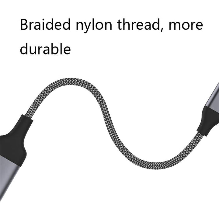 Lisslune | QGeeM QG-UA09 Type-C to HDMI Cable, Length: 3m