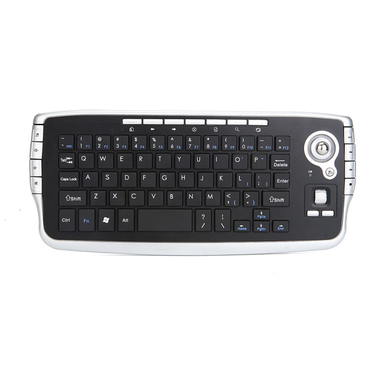 Lisslune | MY-10 2.4G 78 Keys 1200 DPI Mini Wireless Trackball Keyboard Wireless Keyboard and Mouse Set