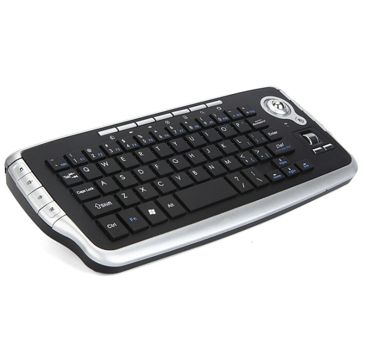 Lisslune | MY-10 2.4G 78 Keys 1200 DPI Mini Wireless Trackball Keyboard Wireless Keyboard and Mouse Set