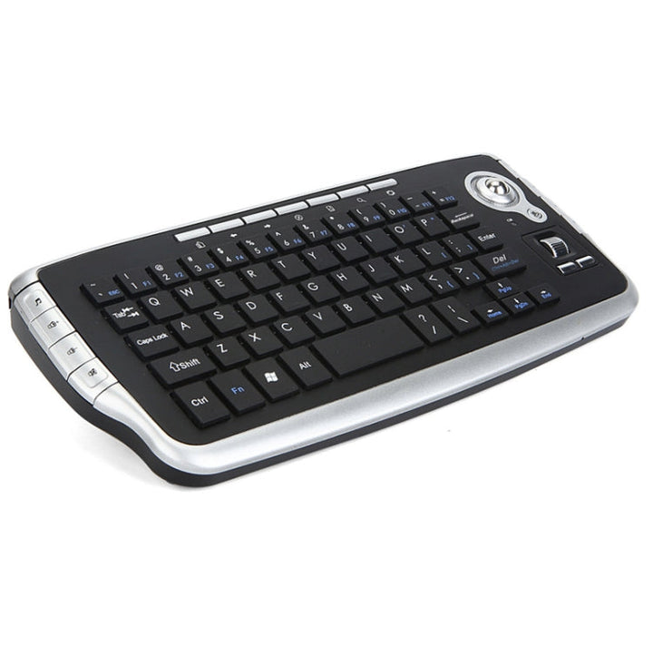 Lisslune | MY-10 2.4G 78 Keys 1200 DPI Mini Wireless Trackball Keyboard Wireless Keyboard and Mouse Set