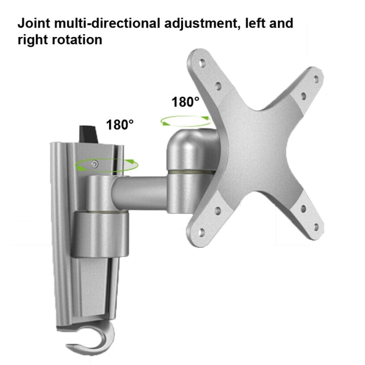 Lisslune | Gibbon Mounts L03 Aluminum Alloy Quick Release Monitor Wall Mount (Silver Gray)