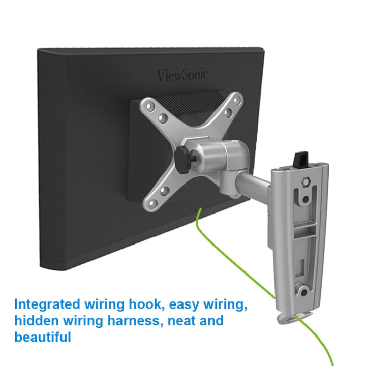 Lisslune | Gibbon Mounts L03 Aluminum Alloy Quick Release Monitor Wall Mount (Silver Gray)