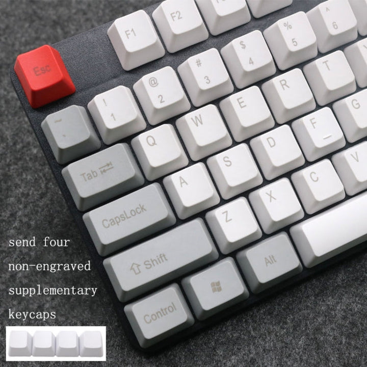 Lisslune | Mechanical Keyboard Laser PBT Keycap Carbon No Words