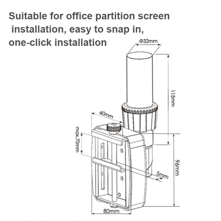 Lisslune | Gibbon Mounts Lifting and Rotating Computer Monitor Bracket Slide Rail Bracket, Model: FE110P