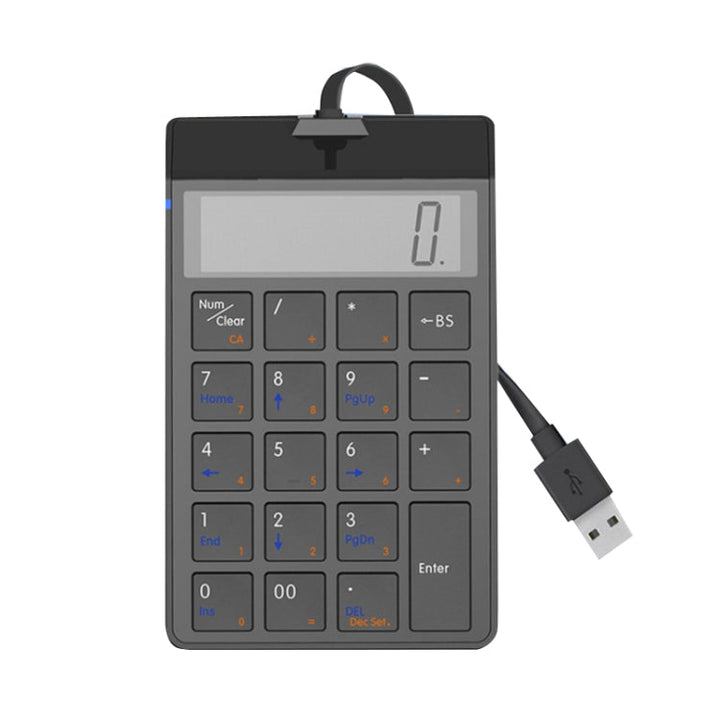 Lisslune | Sunreed SKB886S 19-Key Wired Keyboard with Digital USB Interface, Cable Length: 1.5 m (Black)