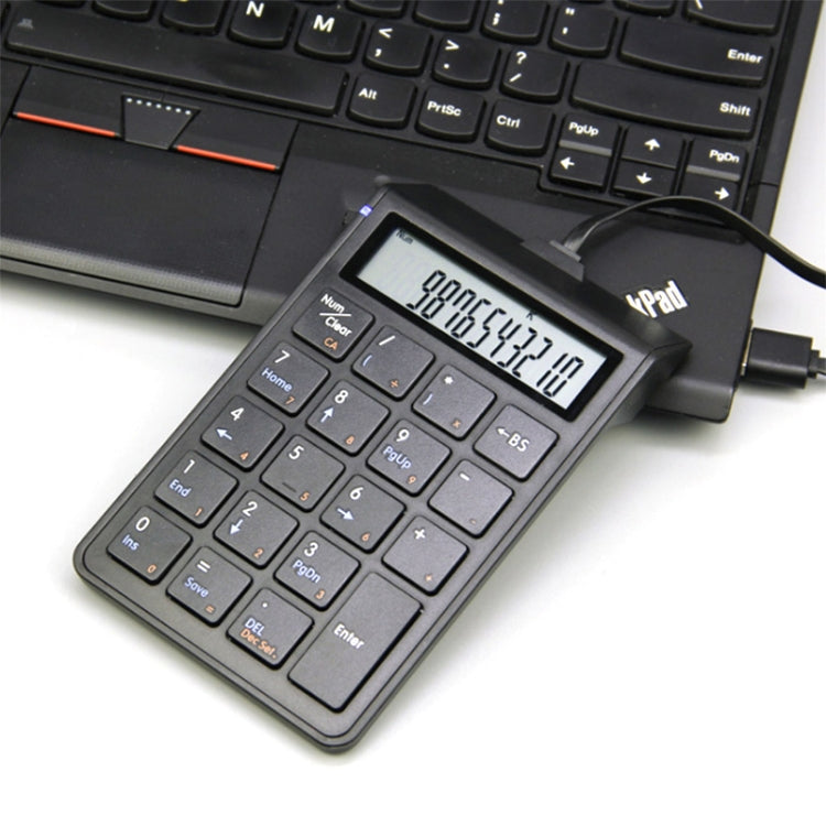Lisslune | Sunreed SKB886S 19-Key Wired Keyboard with Digital USB Interface, Cable Length: 1.5 m (Black)