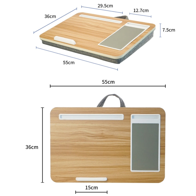 Lisslune | HQ-401 Bed Multifunctional Lazy Table (Black Wood)