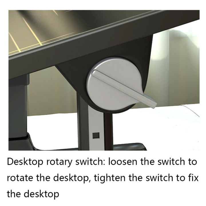 Lisslune | N6 Lift and Folding Bed Computer Desk, Style: Drawer+USB