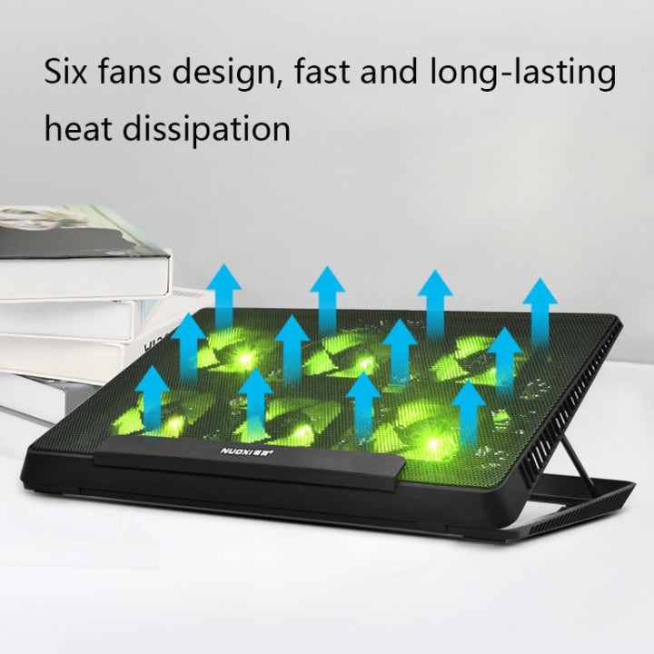 Lisslune | NUOXI H8 Metal Mesh Laptop Cooling Base (Black)