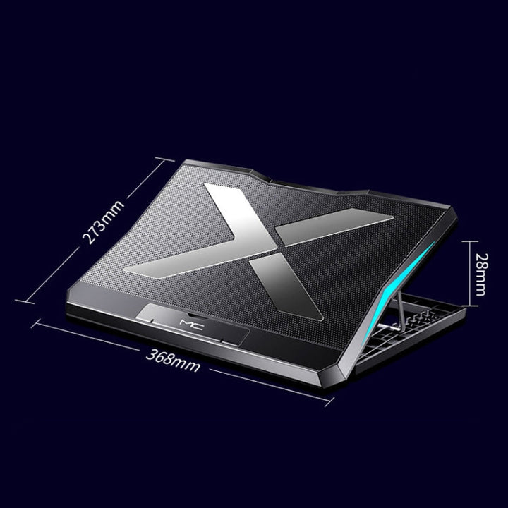 Lisslune | MC Q3 Lifting and Foldable Laptop Cooler (Black)