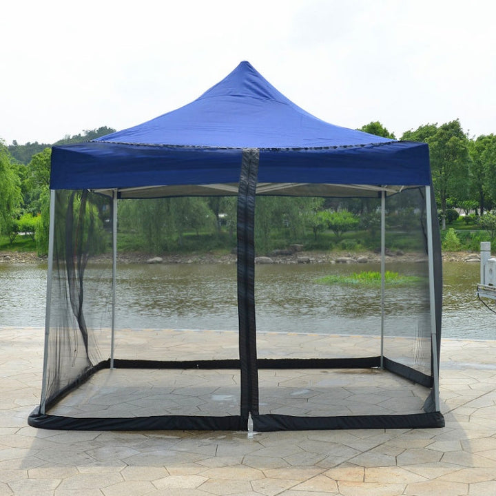 Lisslune | HY-0205 300 x 230 cm Outdoor Sun Umbrella Anti-Mosquito Net Cover, Dimensions: Folding Tents (Black)