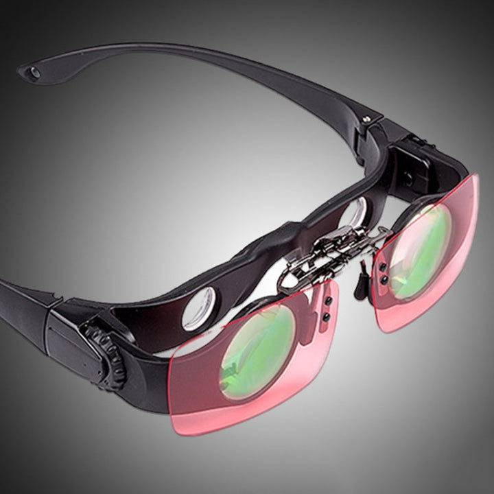 Lisslune | 8x Fishing Binoculars Zoomable Telescope Glasses ,Style: Telescope+Three-color Clip