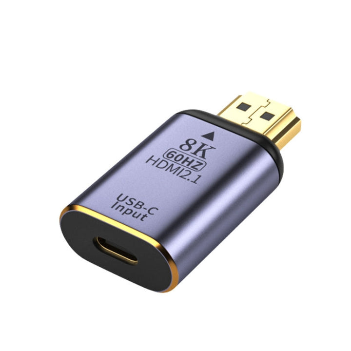 Lisslune | Type-C Female to HDMI Male 8K Converter, Style: 8K-002