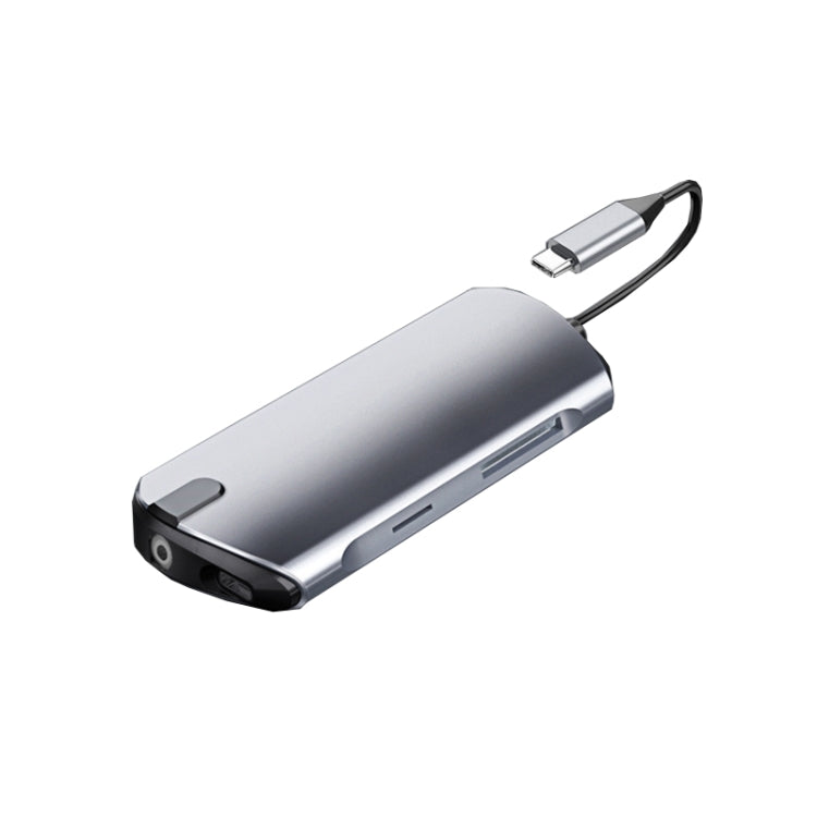 Lisslune | Type-C Expansion Dock 8 In 1 Laptop Converter USB HUB Hub
