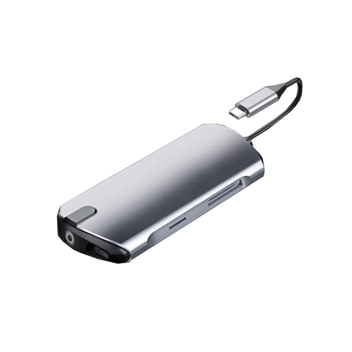 Lisslune | Type-C Expansion Dock 8 In 1 Laptop Converter USB HUB Hub