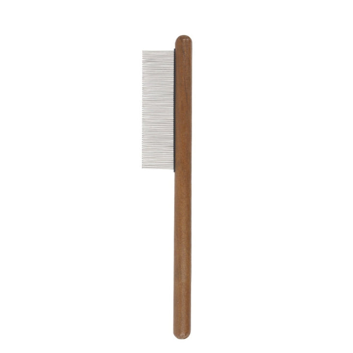Cat Dog Solid Wood Comb for Removing Floating Hair Pet Cleaning Care Flea Comb(B)