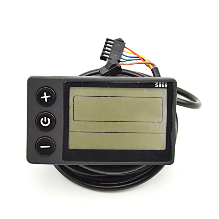 Lisslune | S866 A Typ Electric Bicycle Universal Electric Bicycle Dashboard Set, Specification: 36V / 48V