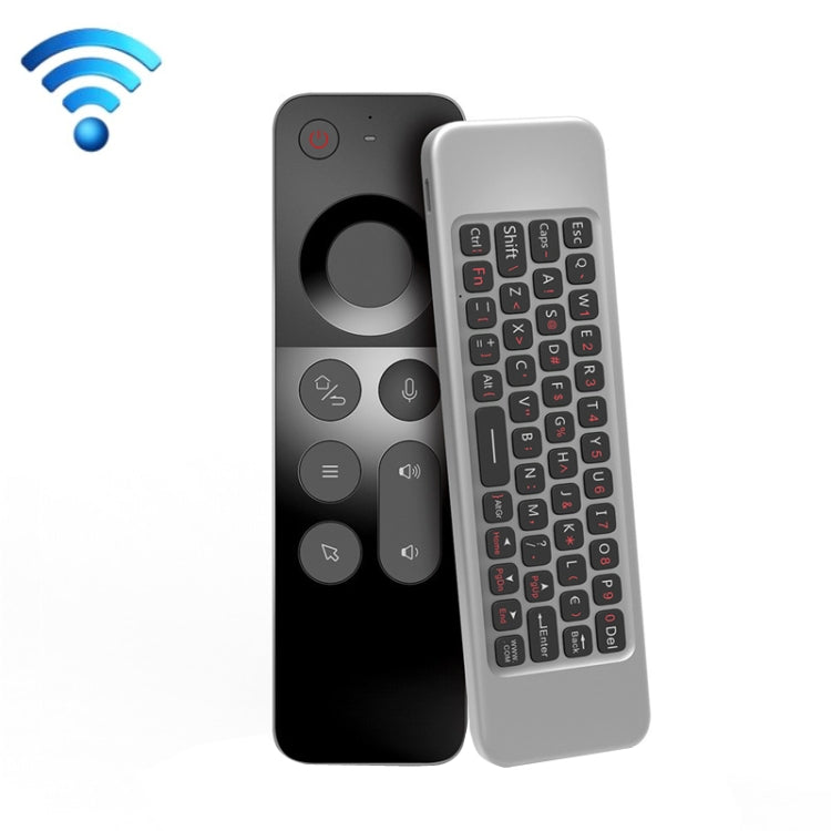 Lisslune | W3 Air Infrared Learning Dual-Sided Wireless Mini Keyboard Mouse 2.4G Voice Remote Control