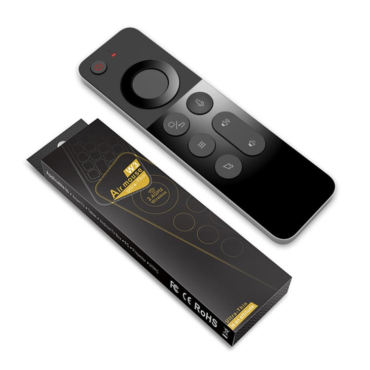 Lisslune | W3 Air Infrared Learning Dual-Sided Wireless Mini Keyboard Mouse 2.4G Voice Remote Control