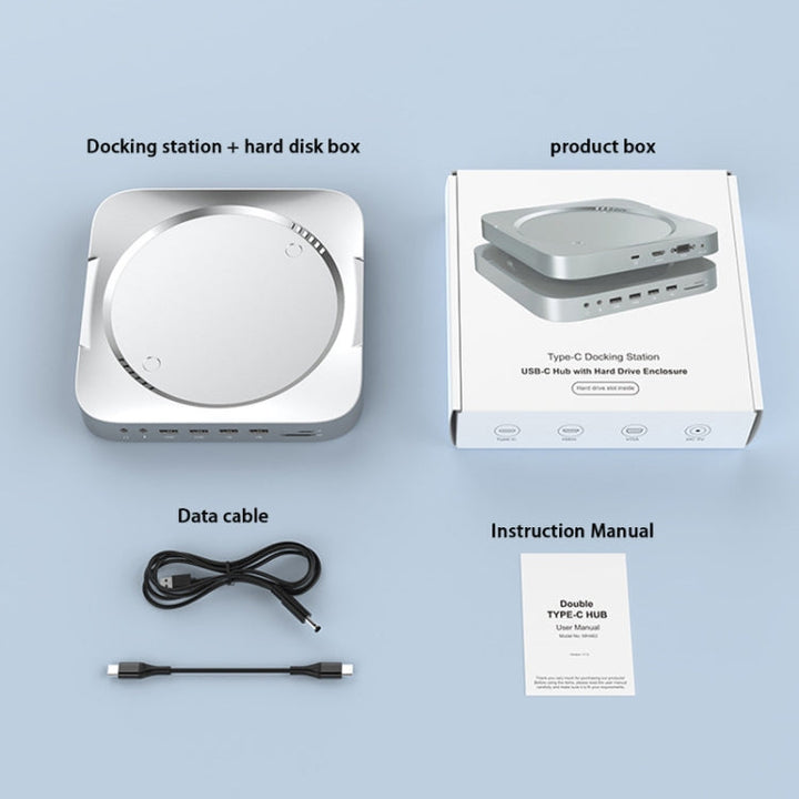 Lisslune | Rocketek MM483 For Mac Mini Docking Station With Hard Drive Bay