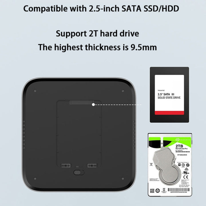 Lisslune | Rocketek MM483 For Mac Mini Docking Station With Hard Drive Bay