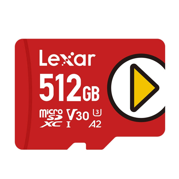 Lisslune | Lexar LSDMI High Speed TF Card Game Console Memory Card, Capacity: 512GB (Red)
