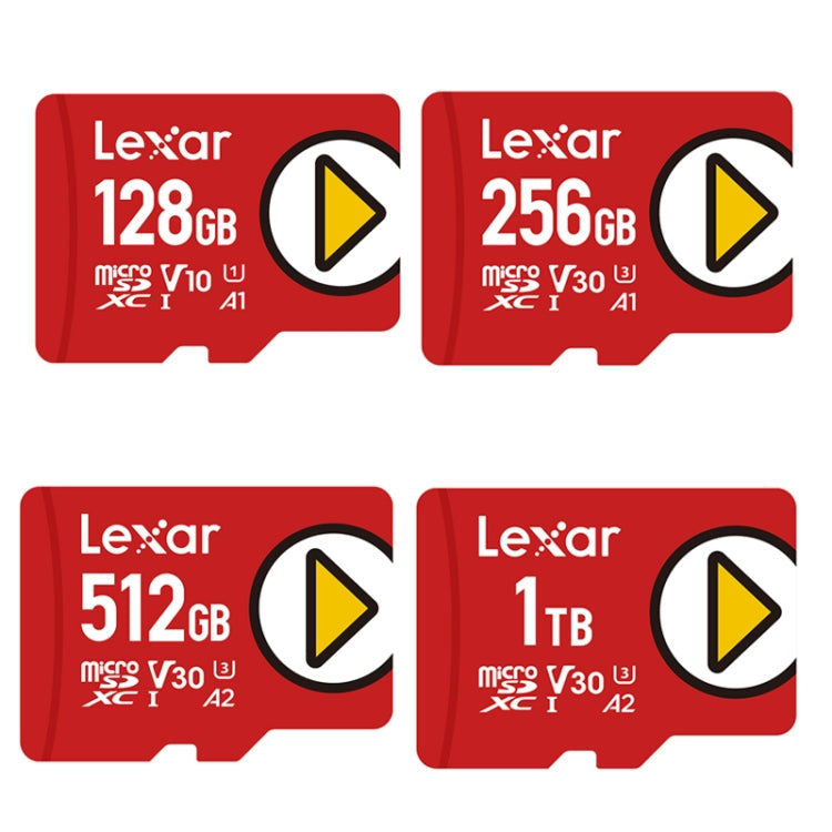 Lisslune | Lexar LSDMI High Speed TF Card Game Console Memory Card, Capacity: 512GB (Red)