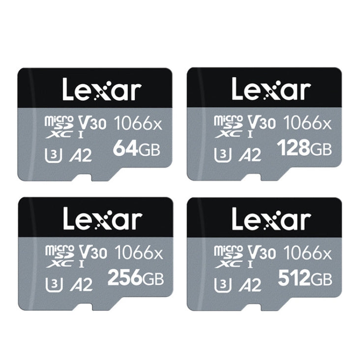 Lisslune | Lexar LKSTF1066X High-Speed TF Card Motion Camera Surveillance Recorder Memory Card, Capacity: 128GB